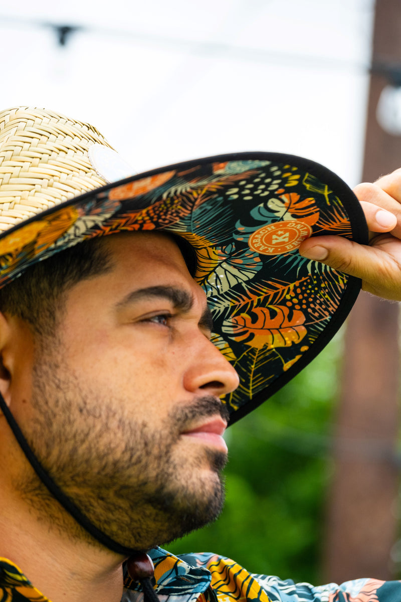 K Badge Hawaiian Straw Hat – Karbach Brewing Co.