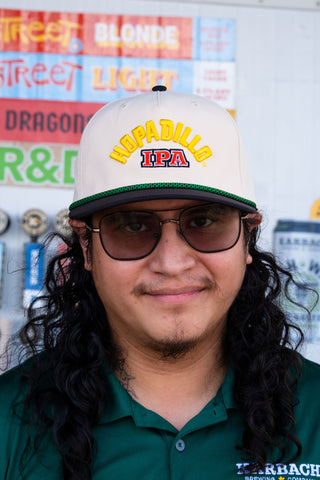 Hopadillo IPA Rope Cream Snapback