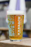 KBC Map Pint Glass