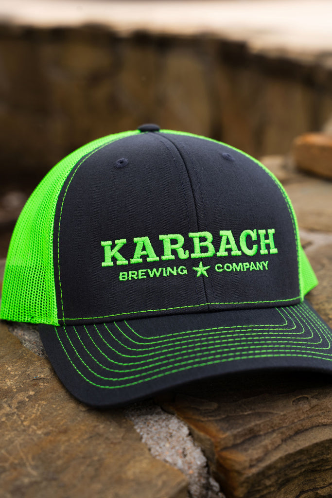 Kbc Logo Images KBC Logo Neon Green Charcoal Snapback