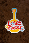 Love Street Guitar Sticker