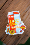 Love Street Beer Can Sticker