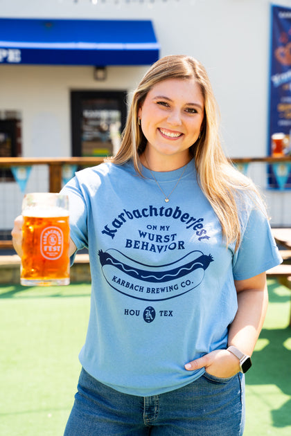 KFest MENS on WURST BEHAVIOR Shirt!