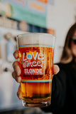 Love Street Pint Glass
