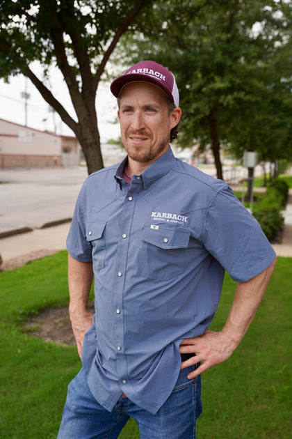 Ferrell x Karbach Blue Pearl Snap