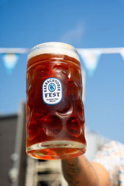 Karbachtoberfest Glass Liter Stein