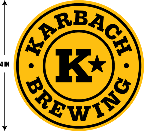 Karbach Badge Sticker