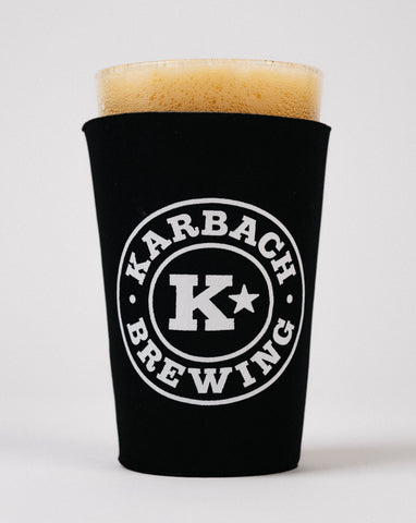 Karbach Badge Pint Coozie